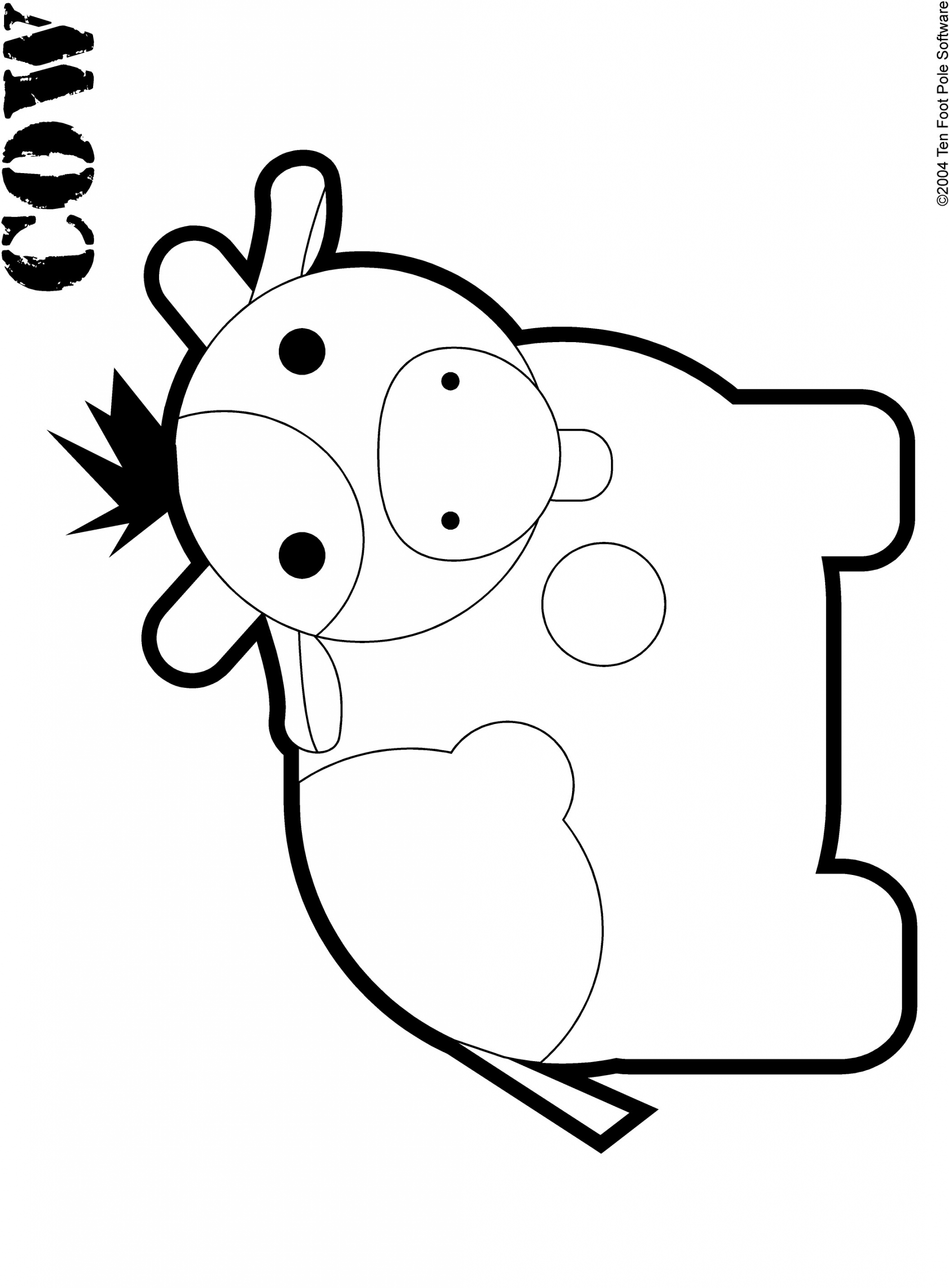 Toddler Coloring Books
 Cow Coloring Pages Suitable For Toddlers Preschool And