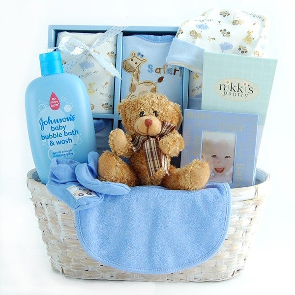 Toddler Gift Ideas For Boys
 New Arrival Baby Boy Gift Basket Overstock