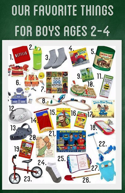 Toddler Gift Ideas For Boys
 Our Favorite Things for Boys Ages 2 4