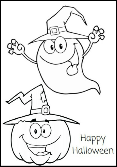 Toddler Halloween Coloring Pages Printable
 Free Printable Halloween Coloring Pages and Activity