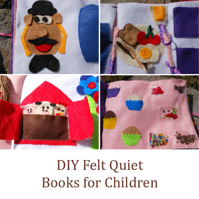 Toddler Quiet Book DIY
 Take Them A Meal