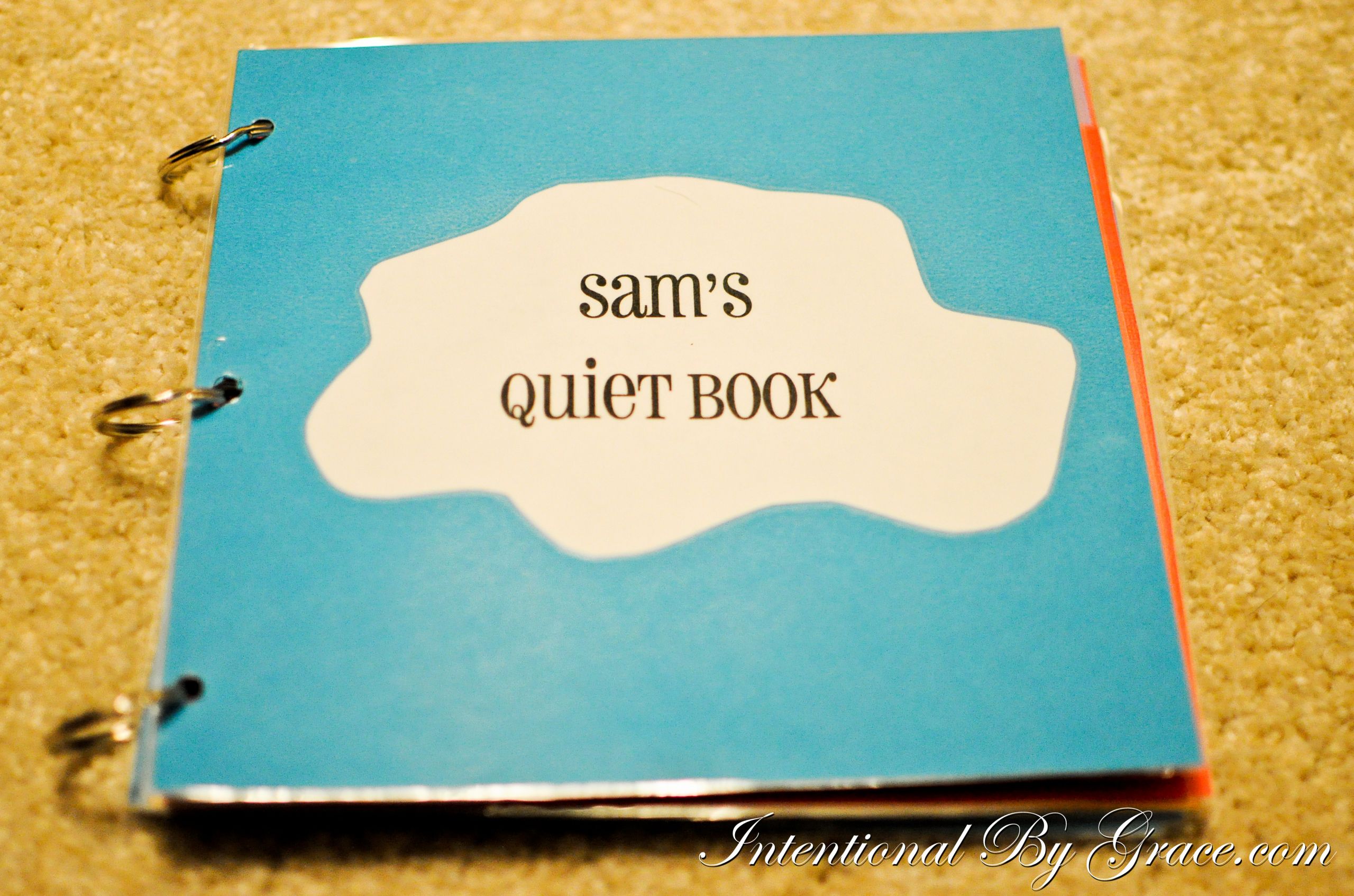 Toddler Quiet Book DIY
 How to Make a Quiet Book for Your Toddler Intentional By