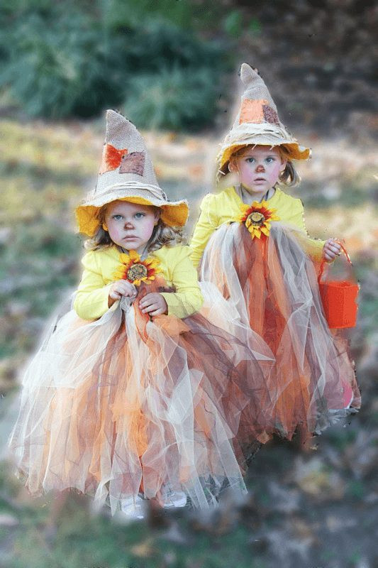 Toddler Tutu DIY
 DIY Scarecrow Tutu Halloween Costume