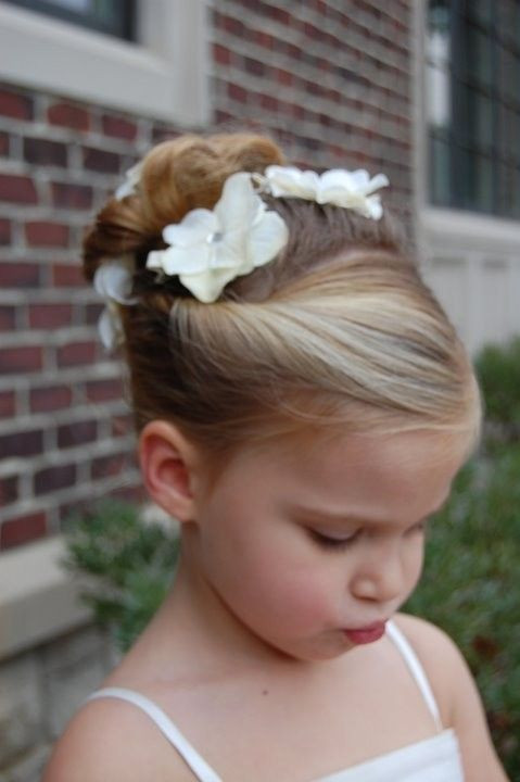 Toddler Wedding Hairstyles
 Pin by Gina Lebredo on hairstyles to try