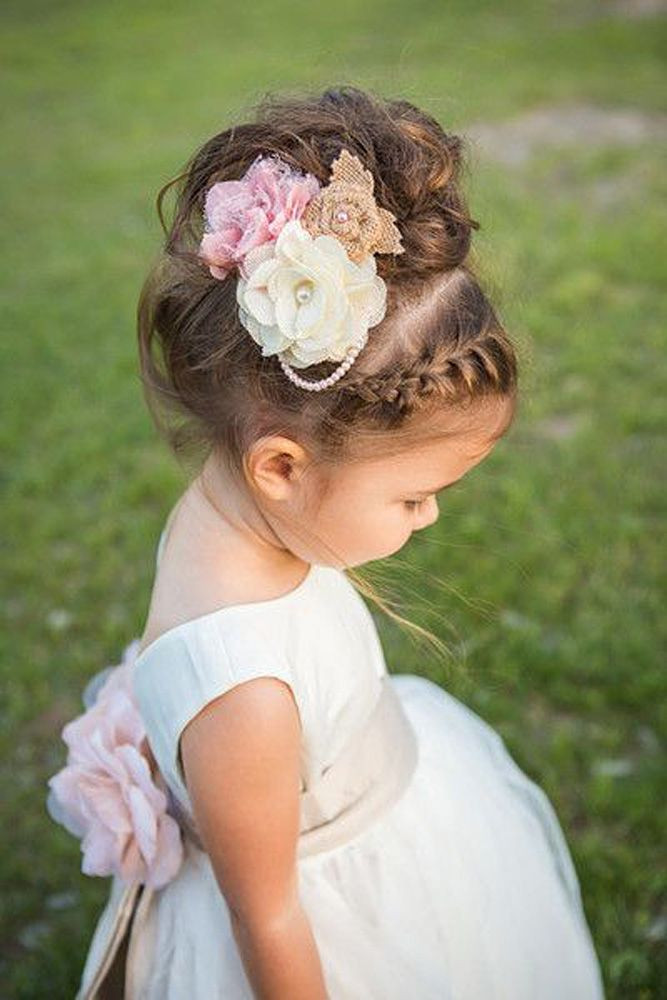 Toddler Wedding Hairstyles
 33 Cute Flower Girl Hairstyles 2017 Update