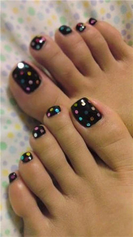 Toe Nail Designs Ideas
 Simple Summer Inspired Toe Nail Art Designs Ideas Trends