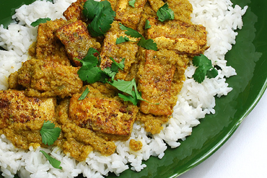 Tofu Curry Recipes Indian
 Meatless Monday Spicy Indian tofu curry CSMonitor