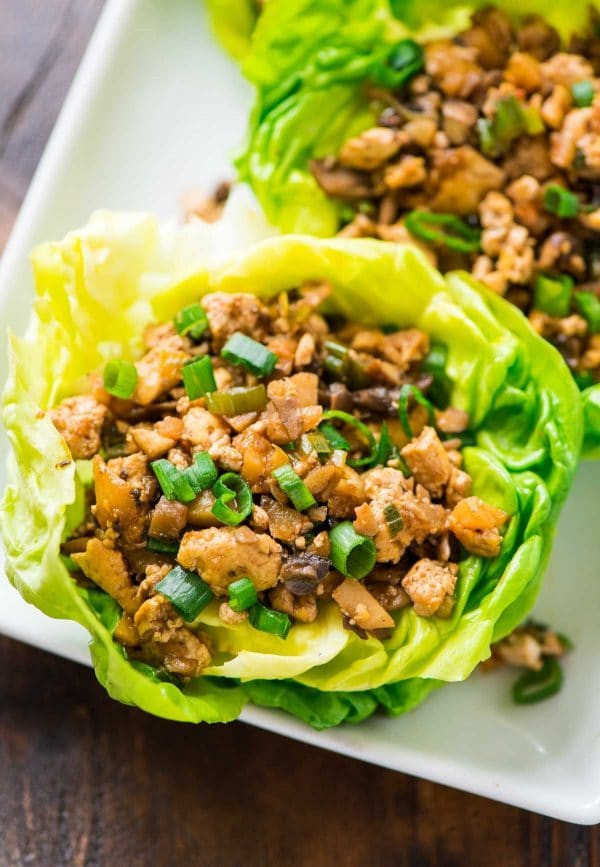 Tofu Wrapper Recipes
 Ve arian Lettuce Wraps Copycat PF Changs