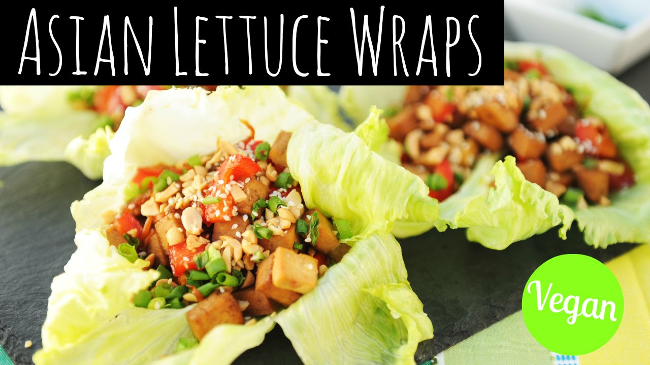 Tofu Wrapper Recipes
 Asian Lettuce Wraps with Tofu Vegan Healthy Lunch Idea