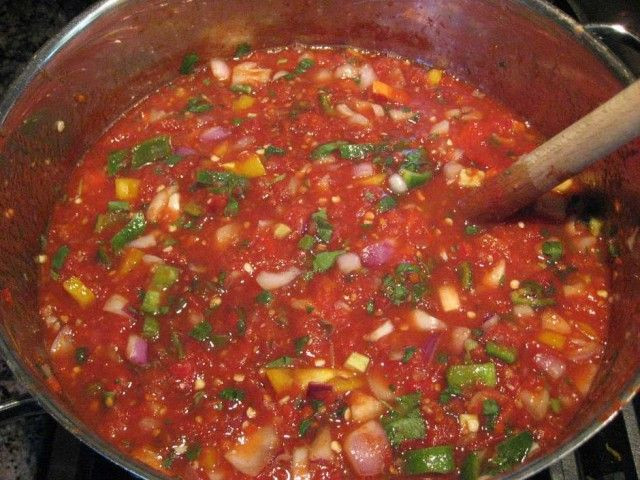 Tomato Salsa Recipe For Canning
 Thick and Chunky Homemade Salsa notes use canned