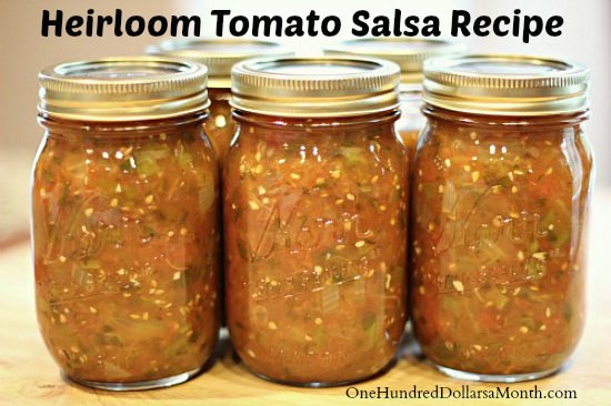 Tomato Salsa Recipe For Canning
 Canning 101 Heirloom Tomato Salsa Recipe