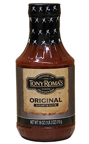 Tony Roma'S Bbq Sauce
 Tony Roma s Original Barbeque Sauce 18 Ounce Pack of 6