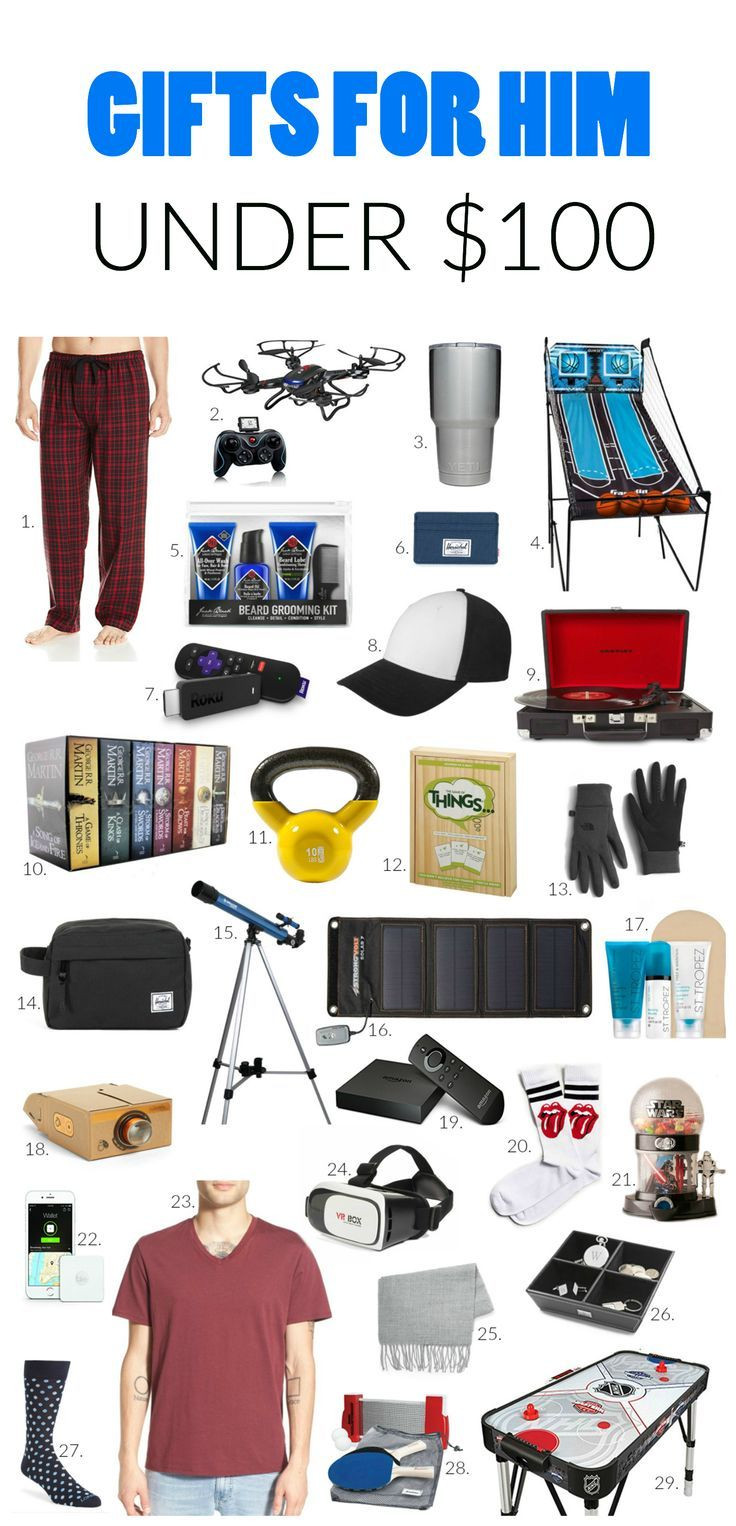 Top Gift Ideas For Boys
 Gift Ideas for Him Under $100 Gifting