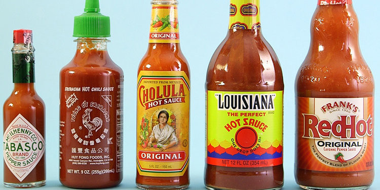 Top Hot Sauces
 Hot sauce taste test Louisiana Cholula Tabasco