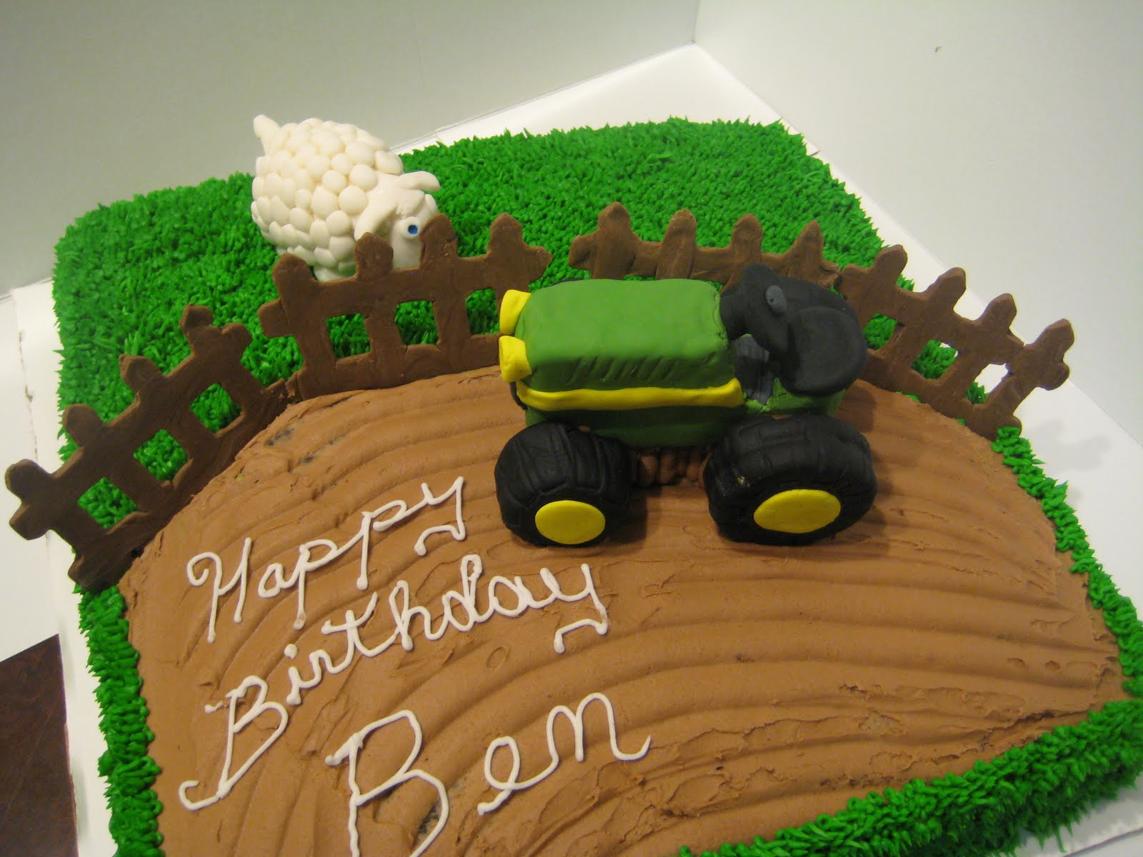 Tractor Birthday Cakes
 Grand Elegance Cakes September 2010