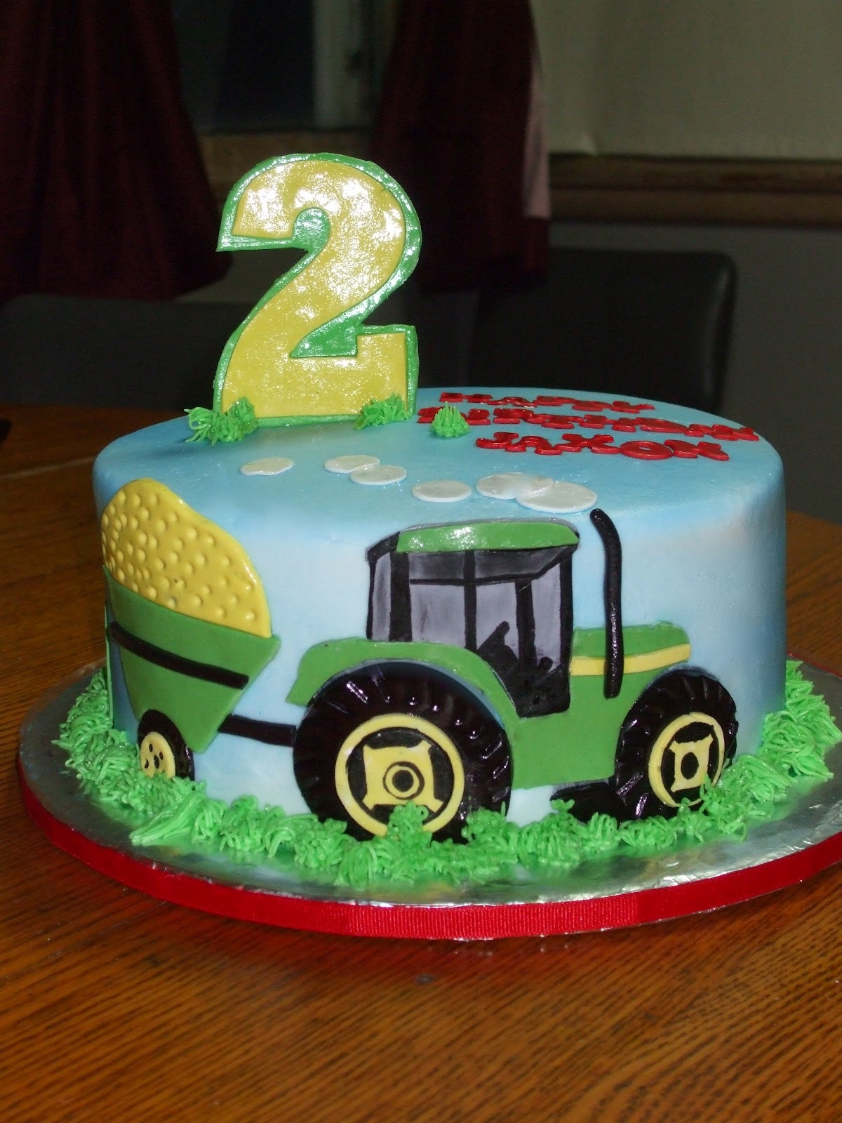Tractor Birthday Cakes
 Cakes by Paula John Deere Tractor Birthday Cake
