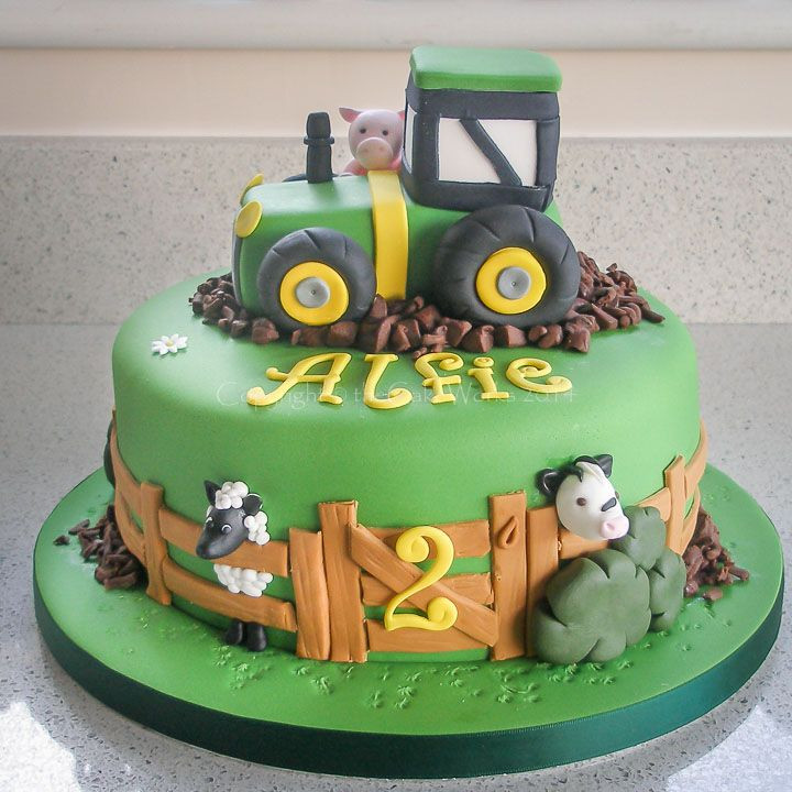 Tractor Birthday Cakes
 The 25 best Tractor birthday cakes ideas on Pinterest