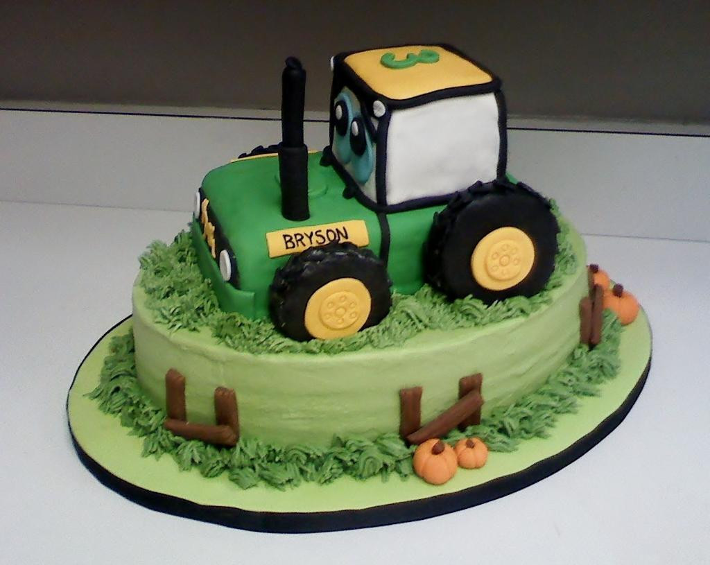 Tractor Birthday Cakes
 You have to see Tractor Cake by DeannaSB