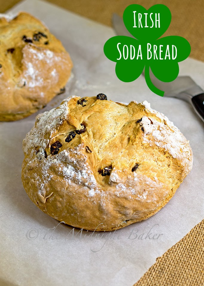 Traditional Irish Soda Bread
 Easy Irish Soda Bread The Midnight Baker