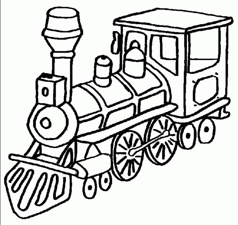 Train Coloring Pages For Kids
 Free Printable Train Coloring Pages For Kids