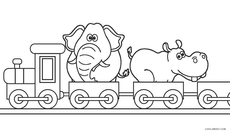 Train Coloring Pages For Kids
 Free Printable Train Coloring Pages For Kids