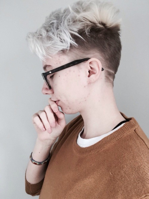 Trans Male Haircuts
 androgyny on Tumblr