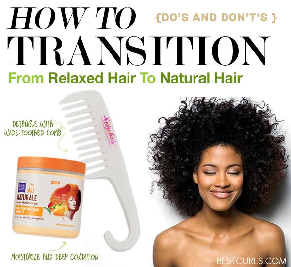Transitioning Hairstyles From Relaxed To Natural
 How to Transition from Relaxed to Natural Hair In 7 Steps
