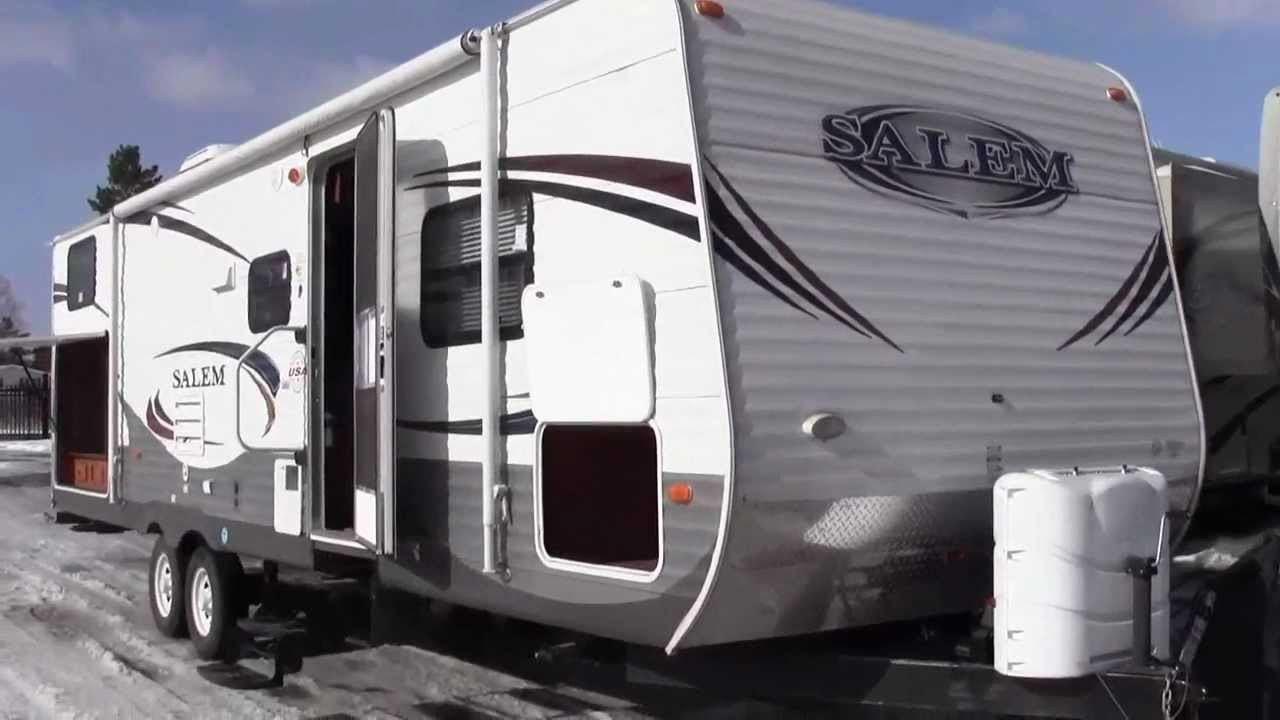 Travel Trailer With Outdoor Kitchen
 Jean s New 2011 Salem 30KQBSS Travel Trailer Bunk House