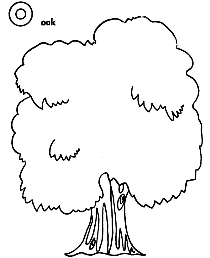 Tree Coloring Pages For Kids
 Free Printable Tree Coloring Pages For Kids