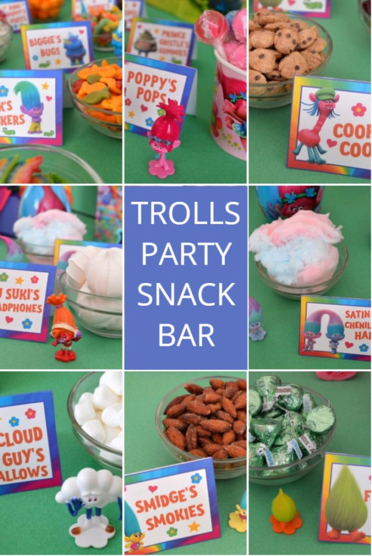 Troll Food Ideas For Party
 Pin on Trolls