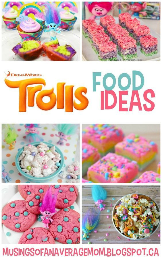 Troll Party Food Ideas
 Pin on birthday cards