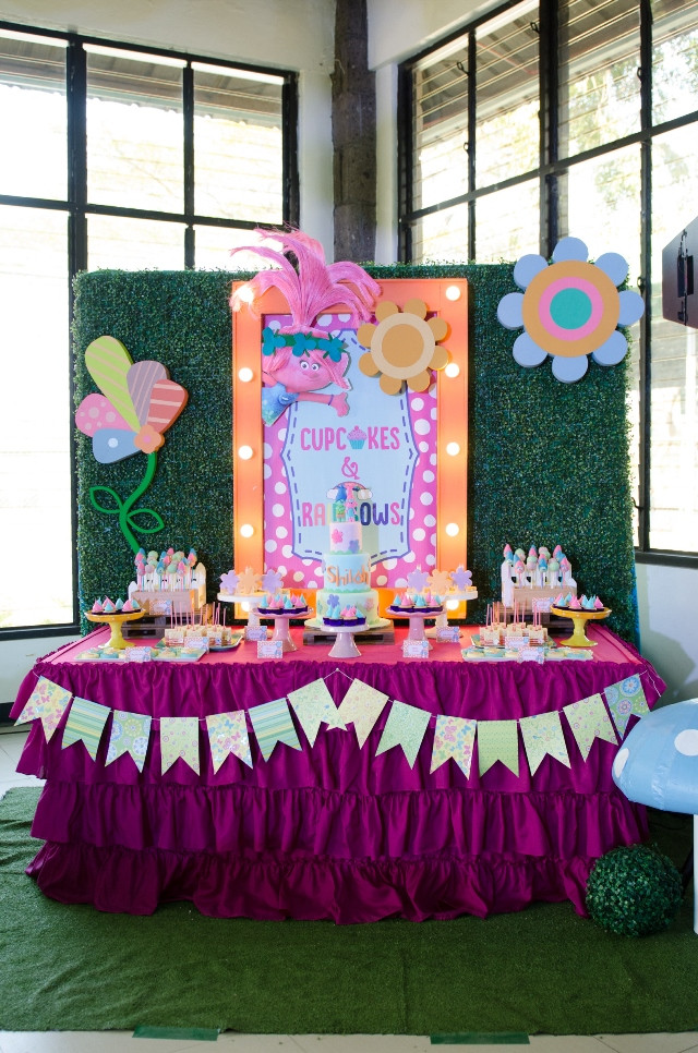 Trolls Theme Party Ideas
 Shiloh’s Trolls Themed Party – 1st Birthday