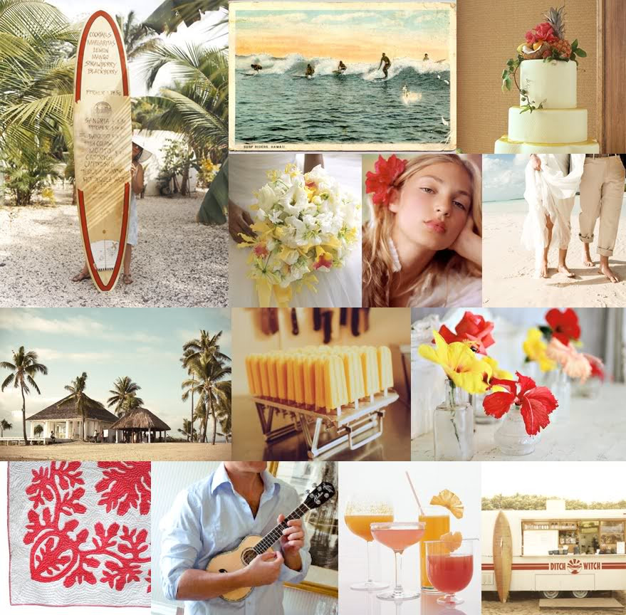 Tropical Themed Wedding
 Elizabeth T Wedding Inspiration