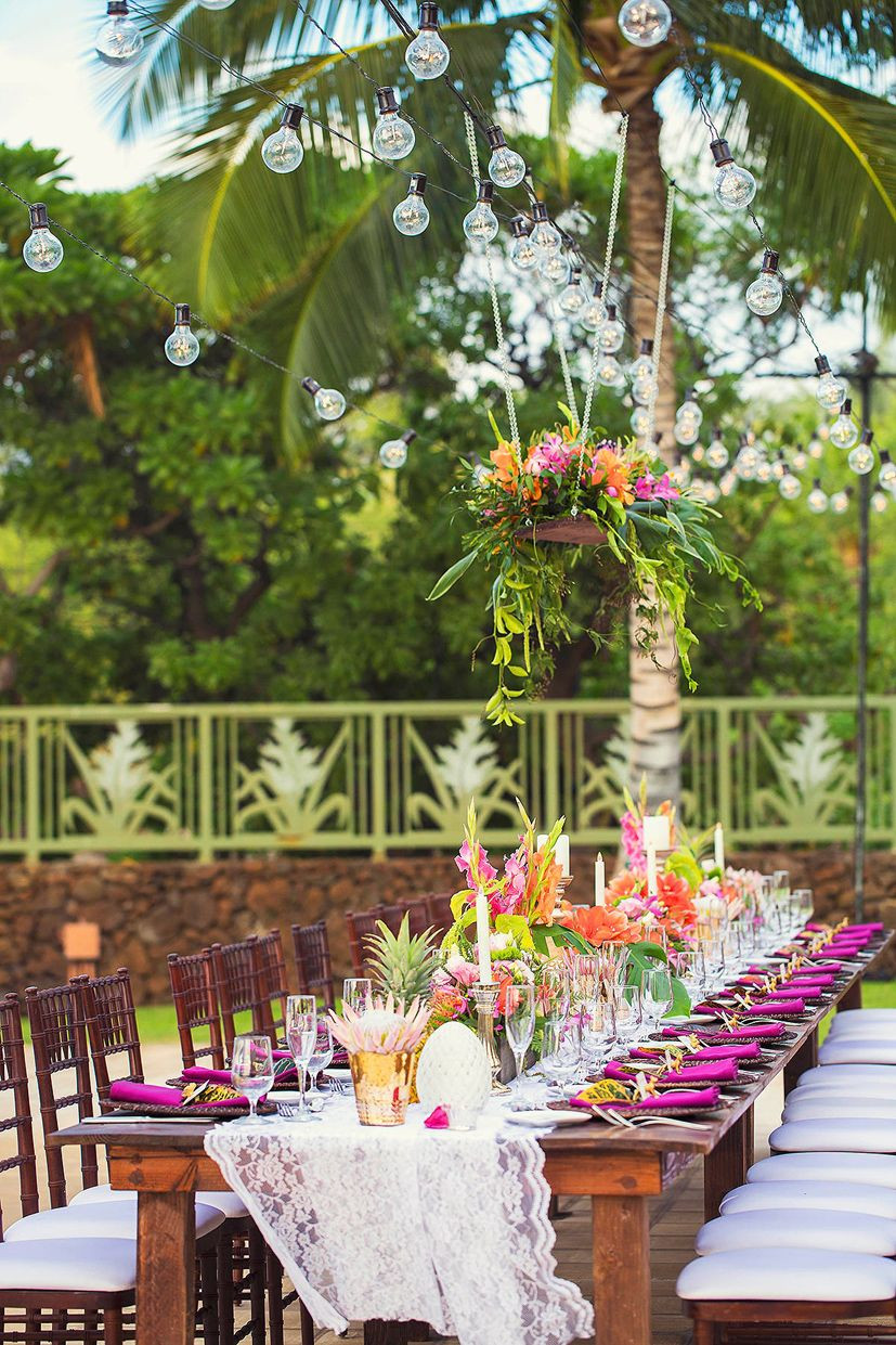 Tropical Themed Wedding
 Hawaii Wedding Florist Tropical Wedding Ideas Tropical