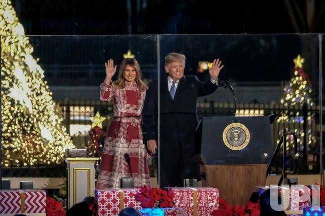 Trump Christmas Tree Lighting
 President Donald Trump Speaks At The 2019 National