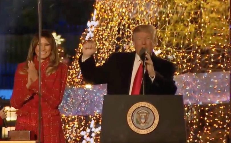 Trump Christmas Tree Lighting
 Full text President Trump’s extraordinary Christmas