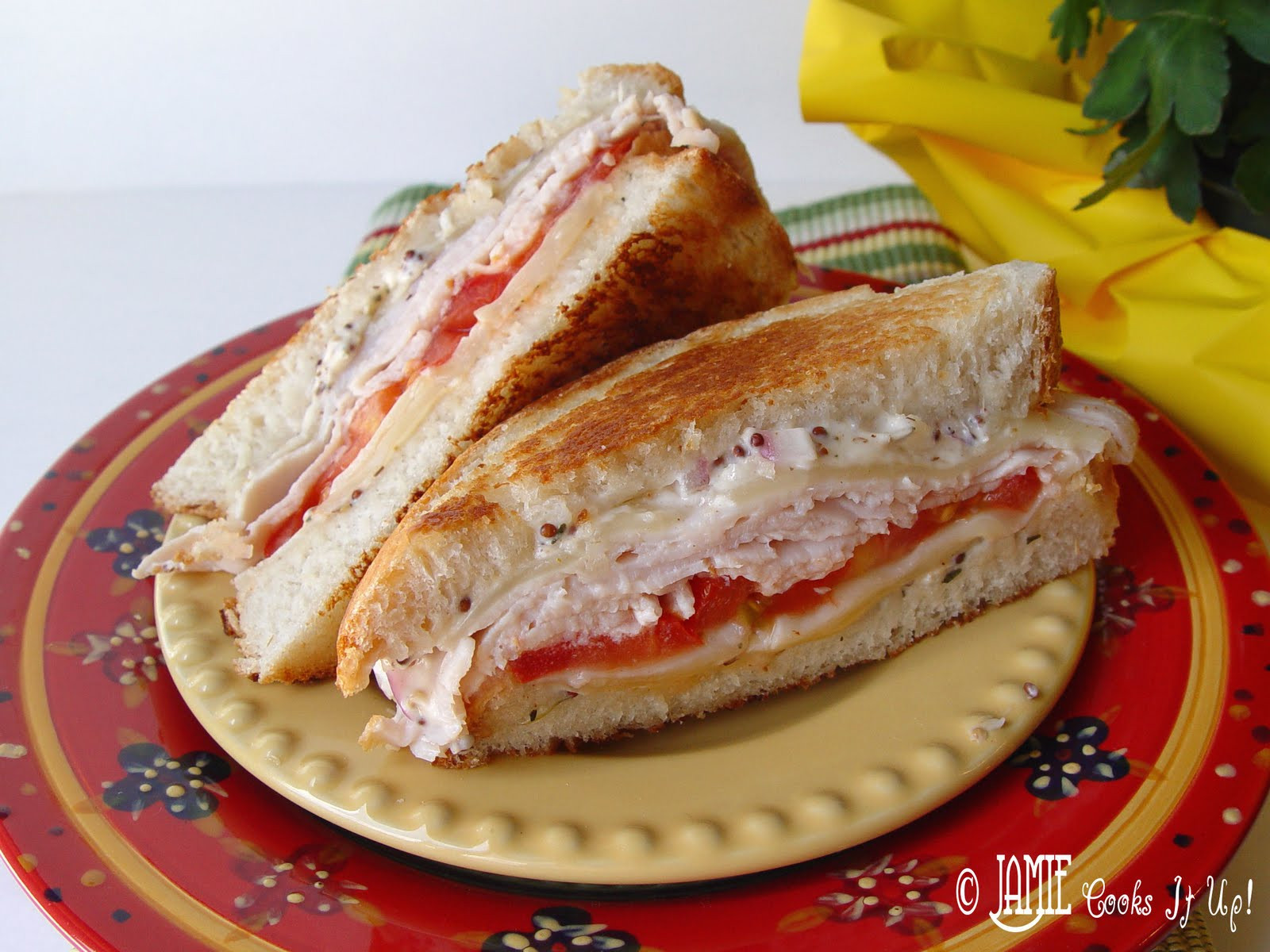 Turkey And Swiss Sandwiches
 The Grilled Turkey and Swiss you don’t want to miss