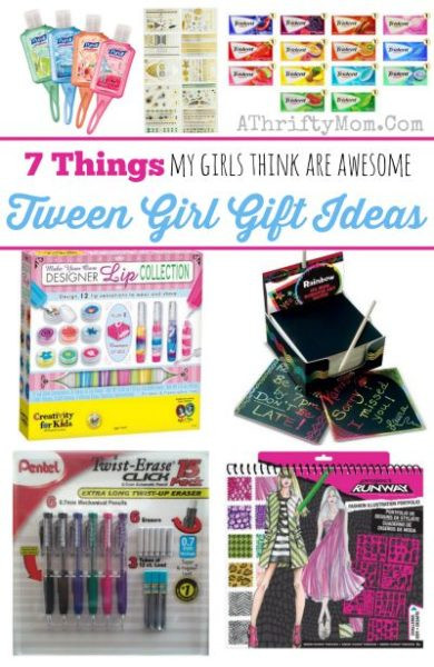 Tween Birthday Gift Ideas
 Tween Girl Gift Ideas for Birthday or Christmas 7 Things