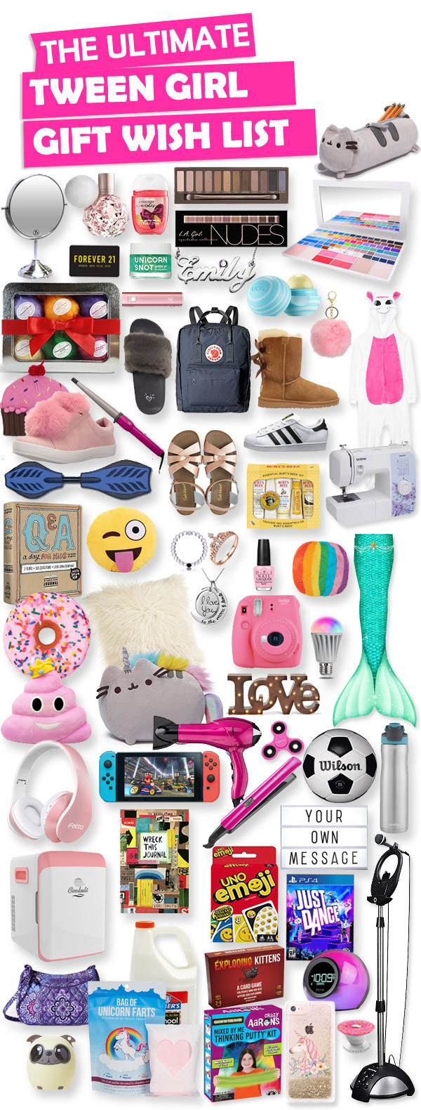 Tween Birthday Gift Ideas
 Gifts For Tween Girls
