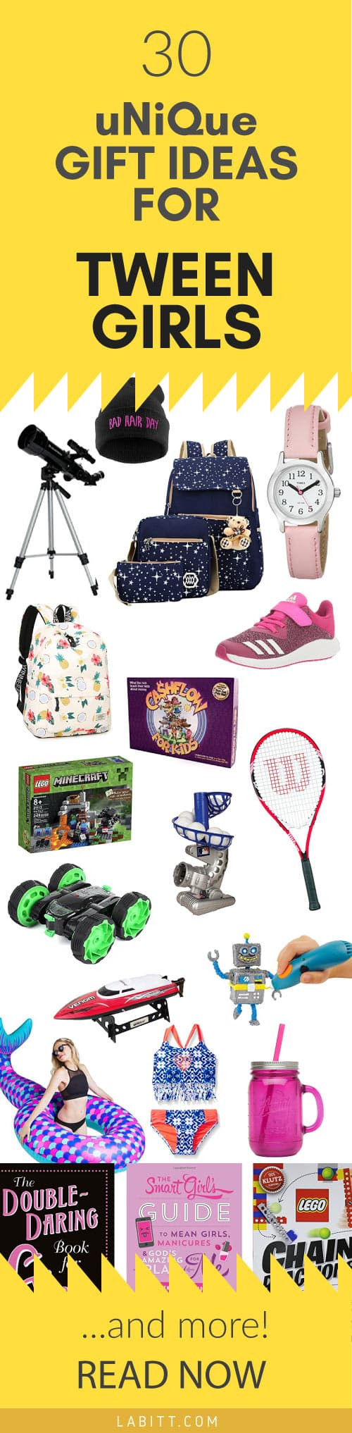 Tween Birthday Gift Ideas
 30 Tween Girl Gifts Perfect for Birthday Christmas and