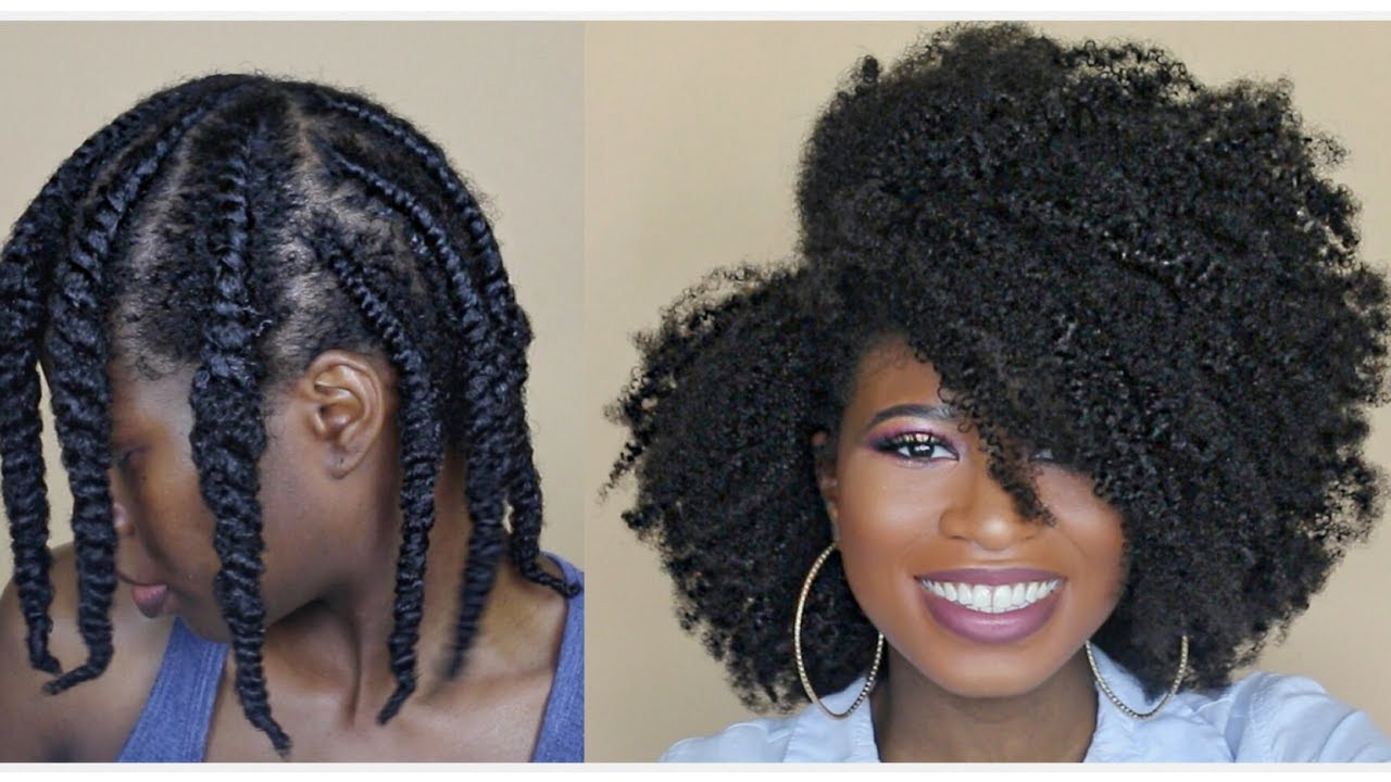 Twist Natural Hairstyles
 How to the PERFECT Flat Twist Out EVERY TIME 4a 4b
