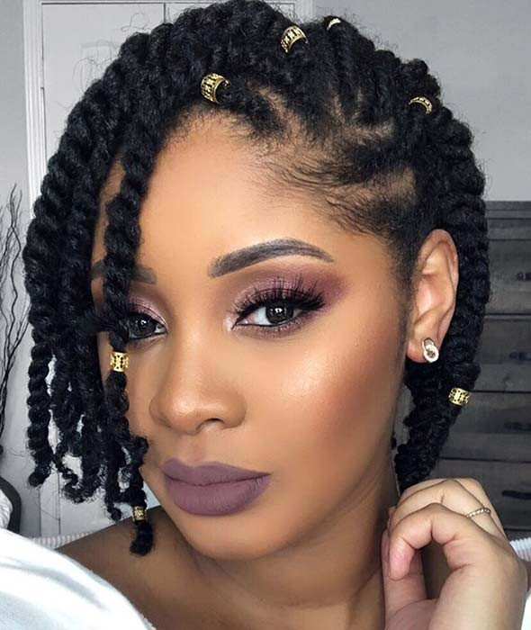 Twist Natural Hairstyles
 25 Beautiful Natural Hairstyles You Can Wear Anywhere