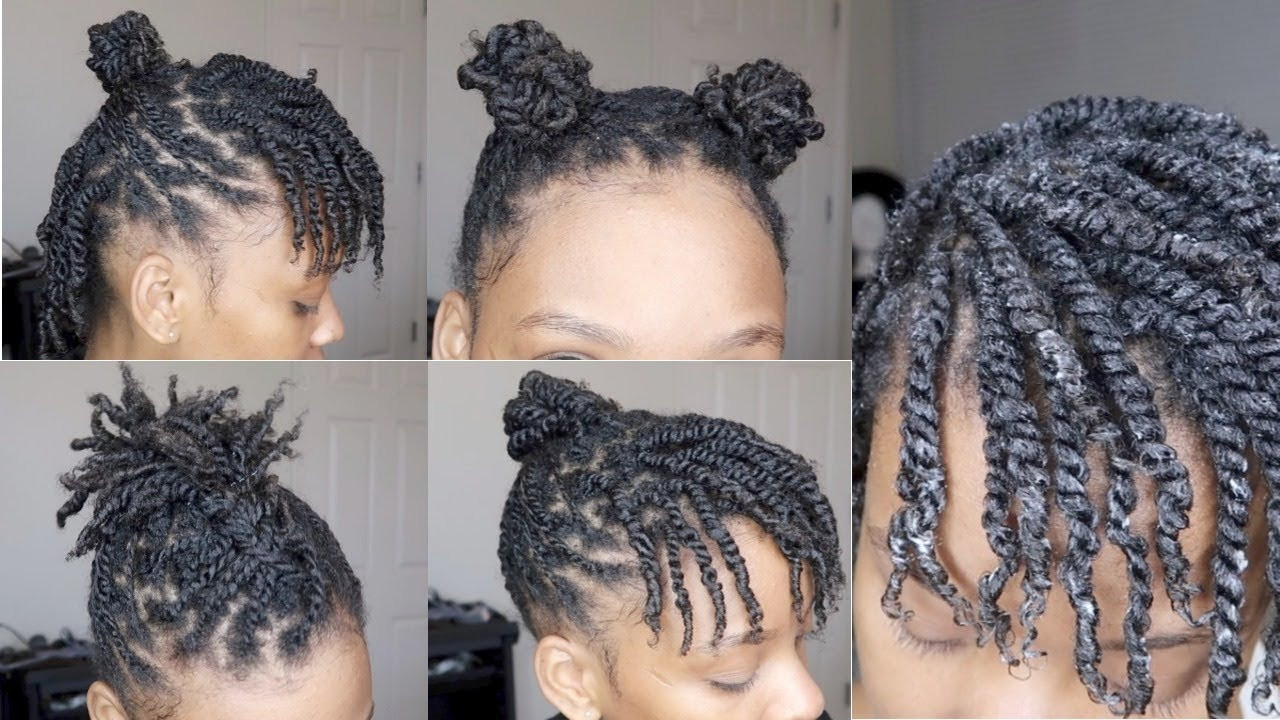 Twisted Hairstyles For Natural Hair
 NATURAL HAIR Mini Twists Tutorial Styles