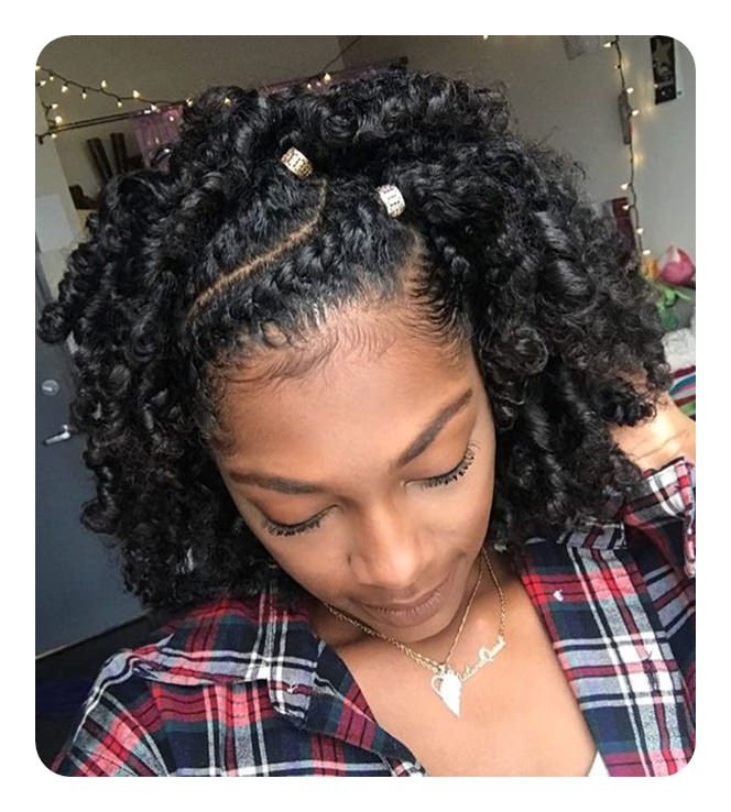 Twisted Hairstyles For Natural Hair
 85 Best Flat Twist Styles And How To Do Them Style Easily