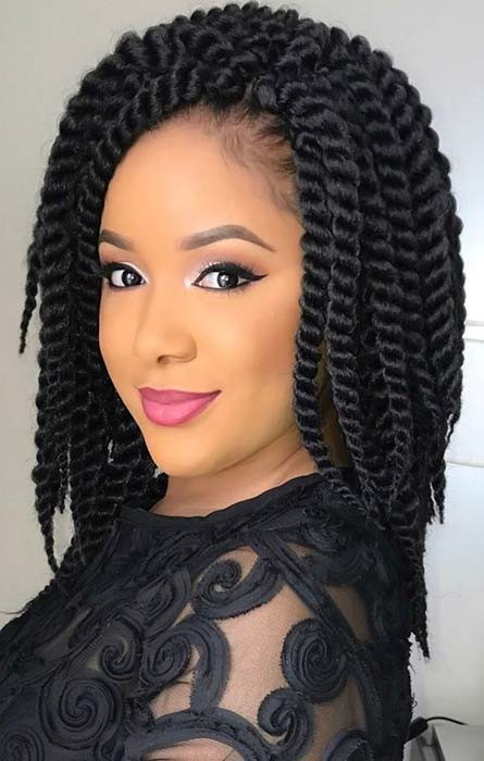 Twists Hairstyles For Black Hair
 23 Eye Catching Twist Braids Hairstyles for Black Hair