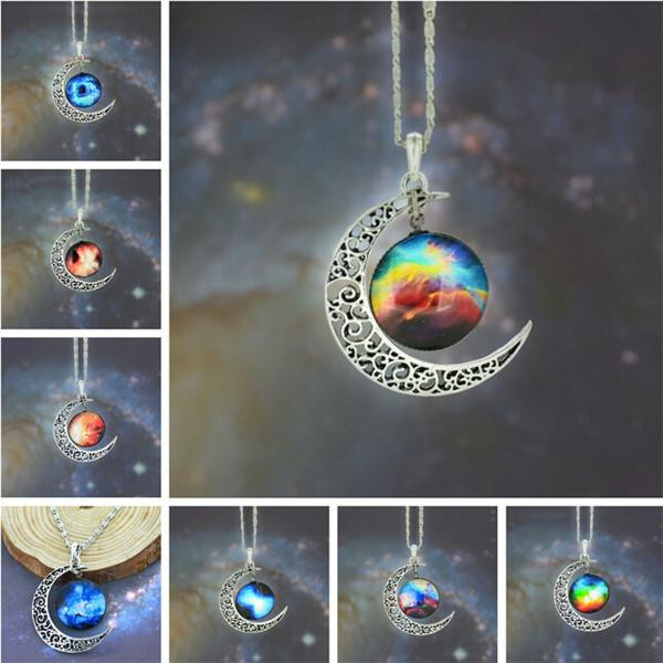 Twitches Necklace For Sale
 Fashion Jewelry Choker Necklace Glass Galaxy Lovely