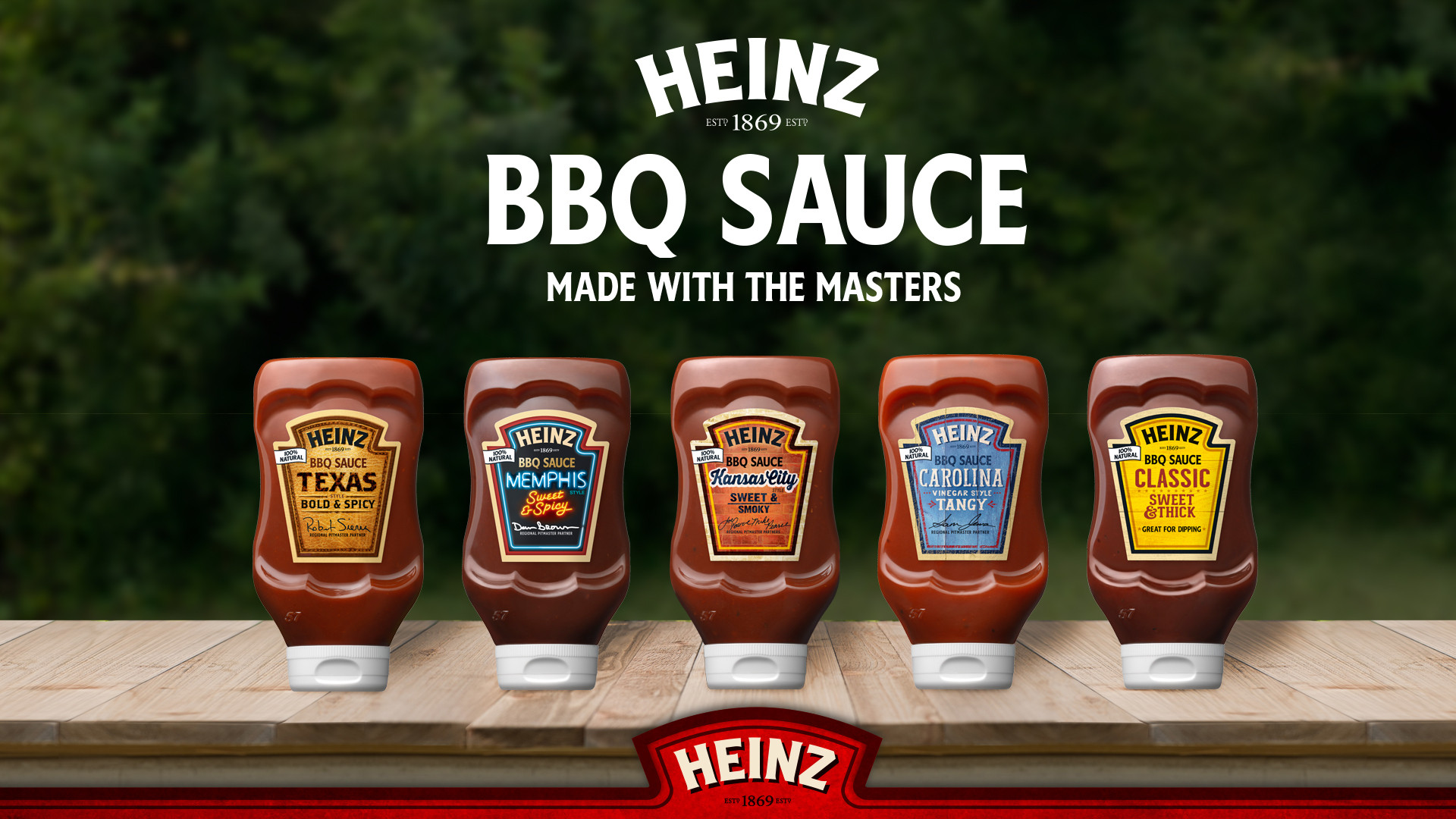 Types Of Bbq Sauces
 Heinz Partners with Top Pitmasters to Launch Five New