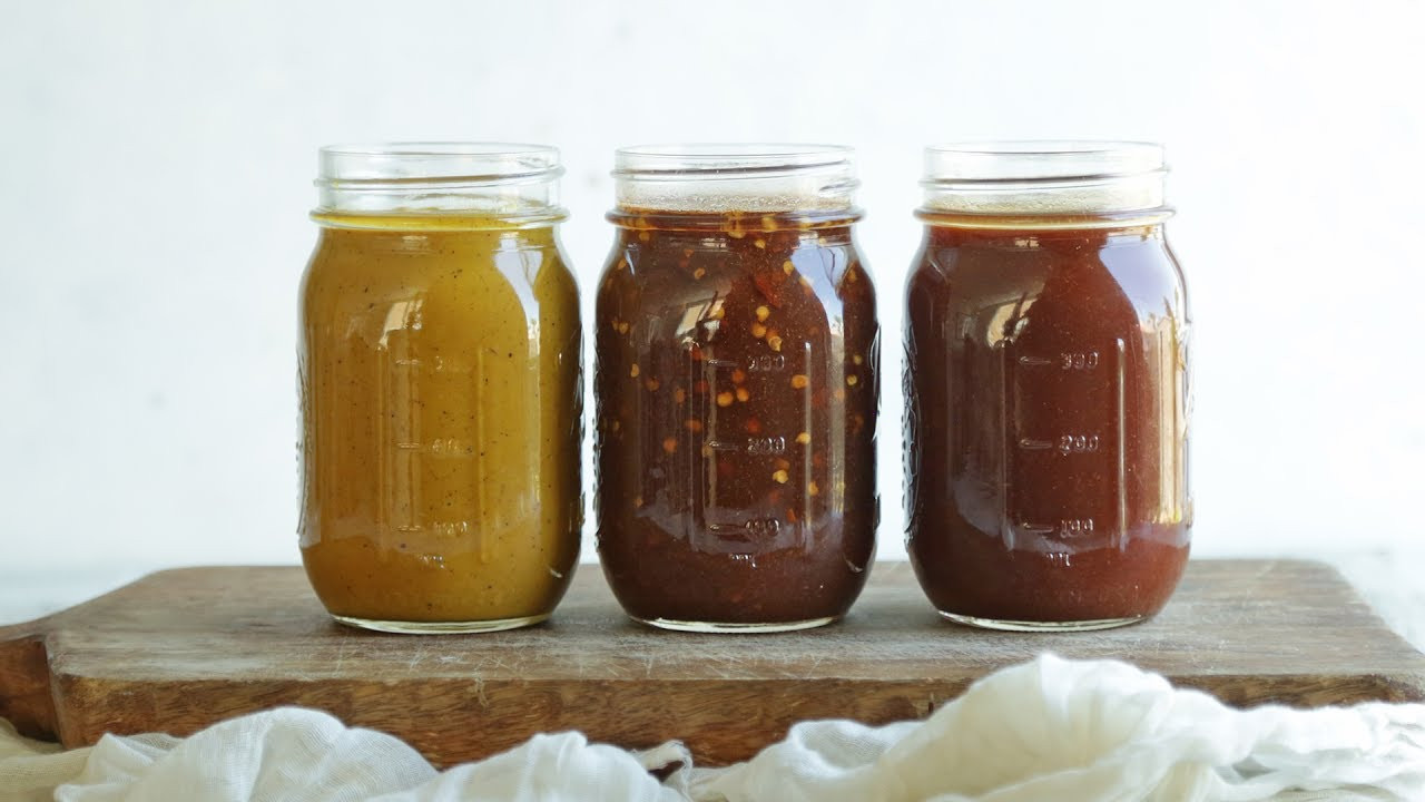 Types Of Bbq Sauces
 How to Make 3 Different Kinds of BBQ Sauce