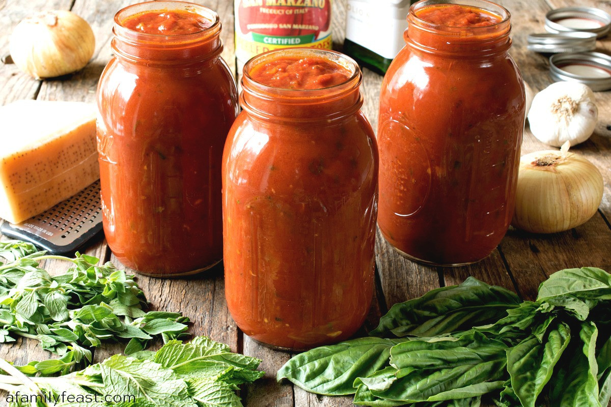 Types Of Italian Sauces
 The Best Italian Tomato Sauce A Family Feast