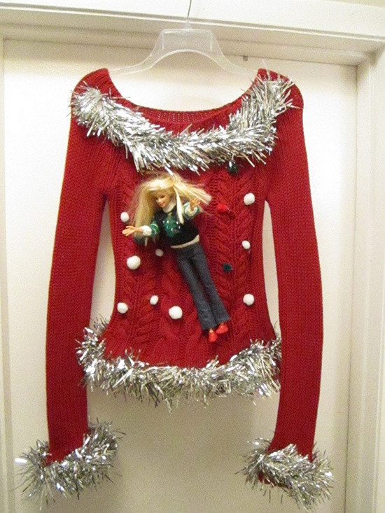 Ugly Christmas Sweater DIY Ideas
 EYE CATCHING ATTRACTIVE HANDMADE UGLY SWEATER IDEAS FOR